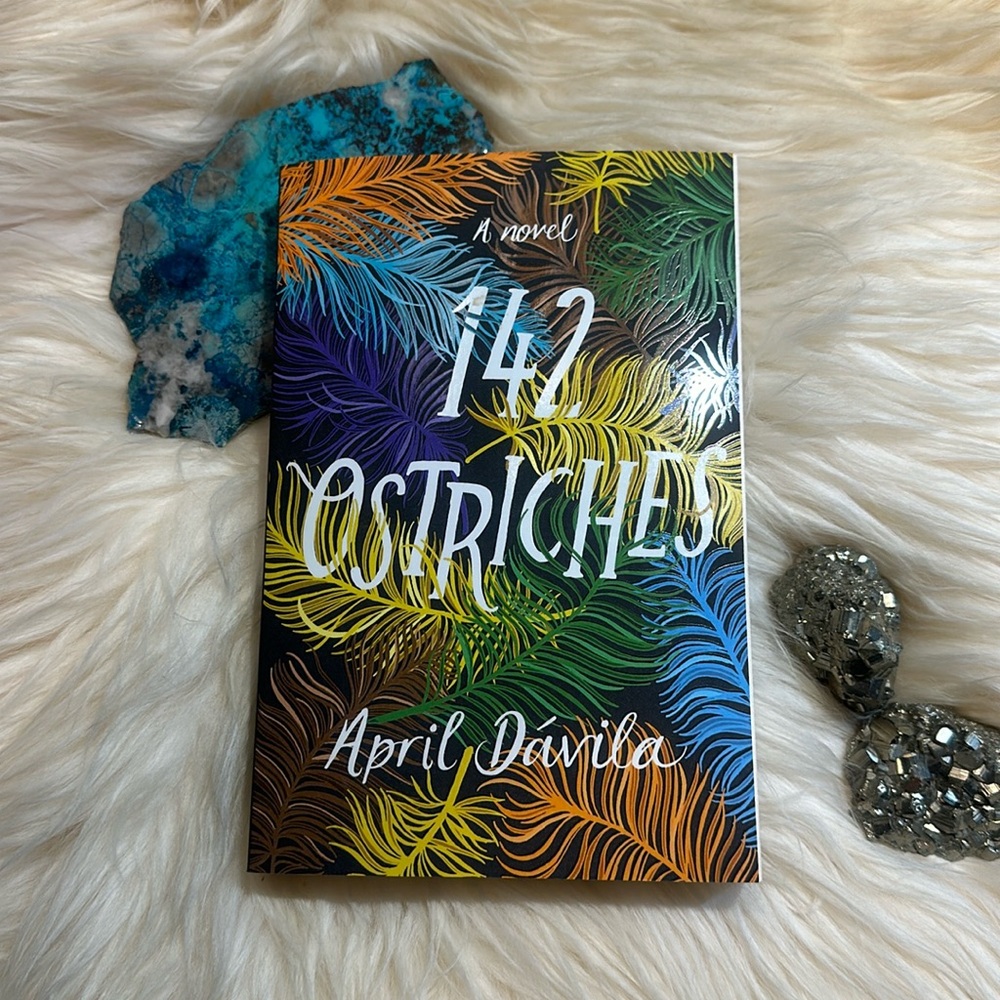 142 ostriches. Novel.  New